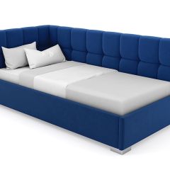 Кровать угловая Мия интерьерная +основание (90х200) в Тобольске - tobolsk.mebel24.online | фото 16