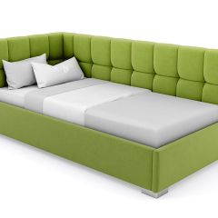 Кровать угловая Мия интерьерная +основание (90х200) в Тобольске - tobolsk.mebel24.online | фото 19