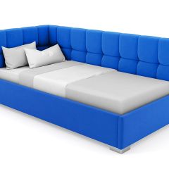 Кровать угловая Мия интерьерная +основание (90х200) в Тобольске - tobolsk.mebel24.online | фото 23
