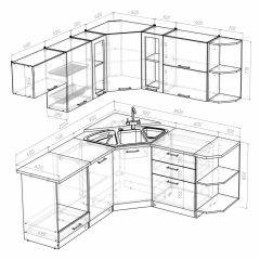 Кухонный гарнитур Симона оптима 2000*1800 в Тобольске - tobolsk.mebel24.online | фото 3