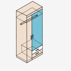 НИКА Н10з Шкаф для одежды в Тобольске - tobolsk.mebel24.online | фото 4