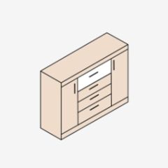 НИКА Н25 Комод в Тобольске - tobolsk.mebel24.online | фото 3