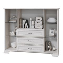 НИКОЛЬ Комод с 2 ст.дв., 1 гл.дв., 3 ящика в Тобольске - tobolsk.mebel24.online | фото 2
