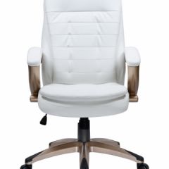 Офисное кресло для руководителей DOBRIN DONALD LMR-106B белый в Тобольске - tobolsk.mebel24.online | фото