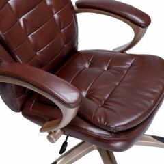 Офисное кресло для руководителей DOBRIN DONALD LMR-106B коричневый в Тобольске - tobolsk.mebel24.online | фото 7