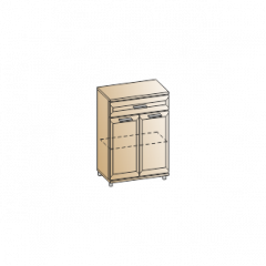 Прихожая Мелисса композиция 7 (Снежный Ясень) в Тобольске - tobolsk.mebel24.online | фото 3