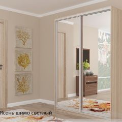 Шкаф №1 1.5-2 Оптима 2400х1504х572 (фасад 2 зеркала) в Тобольске - tobolsk.mebel24.online | фото 4