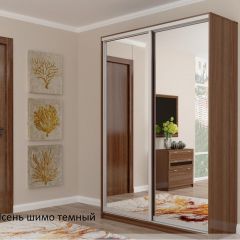 Шкаф №1 1.5-2 Оптима 2400х1504х572 (фасад 2 зеркала) в Тобольске - tobolsk.mebel24.online | фото 5
