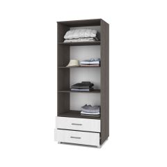 ЕВА Шкаф 2-х дверный Е23 в Тобольске - tobolsk.mebel24.online | фото 2