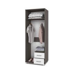 ЕВА Шкаф 2-х дверный Е24 в Тобольске - tobolsk.mebel24.online | фото 2