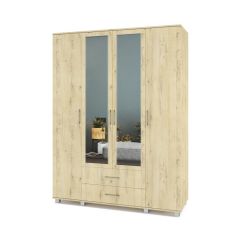 ЕВА Шкаф 4-х дверный Е43 в Тобольске - tobolsk.mebel24.online | фото 5