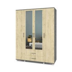 ЕВА Шкаф 4-х дверный Е43 в Тобольске - tobolsk.mebel24.online | фото 7