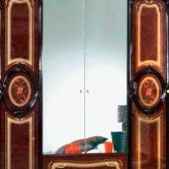 Шкаф 4-х дверный с зеркалами (01.144) Роза (могано) в Тобольске - tobolsk.mebel24.online | фото