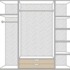 Шкаф 4-х дверный с зеркалами (02.144) Рома (беж) в Тобольске - tobolsk.mebel24.online | фото 2