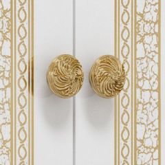 Шкаф 4-х дверный с зеркалами (12.244) Грация (белый/золото) в Тобольске - tobolsk.mebel24.online | фото 2
