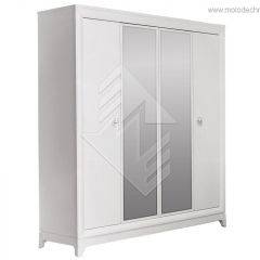 Шкаф для одежды Сабрина (ММ-302-01/04) с зеркалами в Тобольске - tobolsk.mebel24.online | фото 1