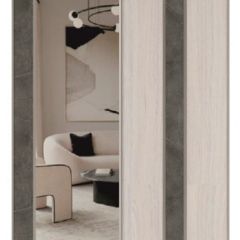 Шкаф-купе 2250 серии SILVER S5+S5+S5 B22+PL4 (по 2 ящика лев/прав+F обр.штанга) профиль «Серебро» в Тобольске - tobolsk.mebel24.online | фото 11