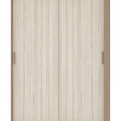 Шкаф-купе Неаполь 1,5 без зеркал (ЯШ темный/светлый) в Тобольске - tobolsk.mebel24.online | фото 1