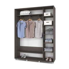 РОЛАНД Шкаф-купе Анкор темный (450*1700) Р471 в Тобольске - tobolsk.mebel24.online | фото 3