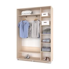 РОЛАНД Шкаф-купе Млечный дуб (450*1500) Р451 в Тобольске - tobolsk.mebel24.online | фото 3