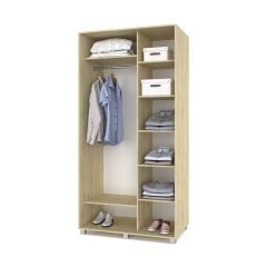 РОЛАНД Шкаф-купе с зеркалами Ирландский дуб (600*1100) Р613 в Тобольске - tobolsk.mebel24.online | фото 2