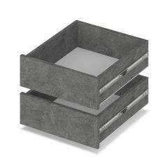 РОЛАНД Шкаф-купе с зеркалами Камень темный (600*1000) Р603 в Тобольске - tobolsk.mebel24.online | фото 3