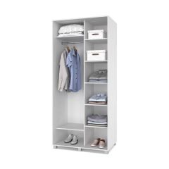 РОЛАНД Шкаф-купе с зеркалом Анкор светлый (600*1000) Р602 в Тобольске - tobolsk.mebel24.online | фото 2