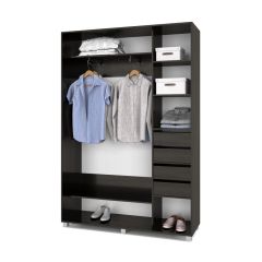 РОЛАНД Шкаф-купе Венге (450*1800) Р481 в Тобольске - tobolsk.mebel24.online | фото 4