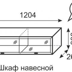 Шкаф навесной Венеция 22 бодега в Тобольске - tobolsk.mebel24.online | фото