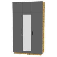 Шкаф с зеркалом "Аврора (H21_M)" в Тобольске - tobolsk.mebel24.online | фото 19