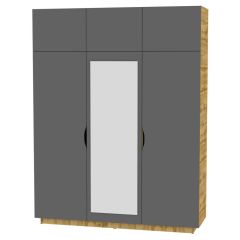Шкаф с зеркалом "Аврора (H29_M)" в Тобольске - tobolsk.mebel24.online | фото 19