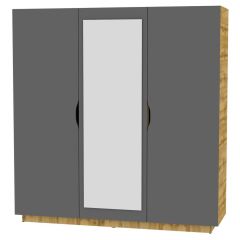 Шкаф с зеркалом "Аврора (H30_M)" в Тобольске - tobolsk.mebel24.online | фото 19
