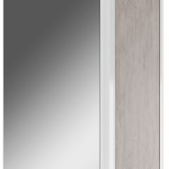 Шкаф-зеркало Uno 60 Дуб серый левый/правый Домино (DU1503HZ) в Тобольске - tobolsk.mebel24.online | фото