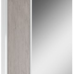 Шкаф-зеркало Uno 60 Дуб серый левый/правый Домино (DU1503HZ) в Тобольске - tobolsk.mebel24.online | фото 2