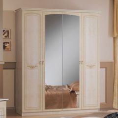 Спальня Ирина (комплект 4 дв.) беж в Тобольске - tobolsk.mebel24.online | фото 2