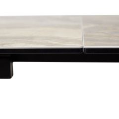 Стол IVAR 180 MARBLES KL-80 Серый мрамор, итальянская керамика, ®DISAUR в Тобольске - tobolsk.mebel24.online | фото 2