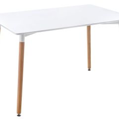 Стол деревянный Table 110 white / wood в Тобольске - tobolsk.mebel24.online | фото