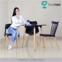 Стул Barneo N-12-2 Sephi PU черный в Тобольске - tobolsk.mebel24.online | фото 2