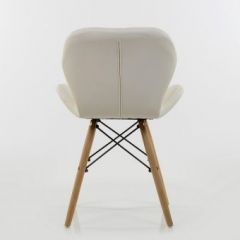 Стул Barneo N-42 Perfecto PU белый в Тобольске - tobolsk.mebel24.online | фото 4