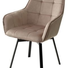 Стул MAVERICK 360 град. поворот. BLUVEL-40 BEIGE/ черный каркас, М-City в Тобольске - tobolsk.mebel24.online | фото