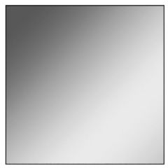 Зеркало Corsica 500х500 black без подсветки Sansa (SB1063Z) в Тобольске - tobolsk.mebel24.online | фото