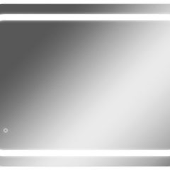 Зеркало Elis 100 white с подсветкой Sansa (SEe1045Z) в Тобольске - tobolsk.mebel24.online | фото