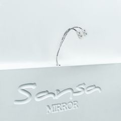 Зеркало Gia 75 white с подсветкой Sansa (SGa1044Z) в Тобольске - tobolsk.mebel24.online | фото 5