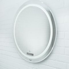 Зеркало Gia 75 white с подсветкой Sansa (SGa1044Z) в Тобольске - tobolsk.mebel24.online | фото 2