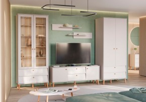 АФИНА Гостиная (модульная) кашемир серый в Тобольске - tobolsk.mebel24.online | фото 1