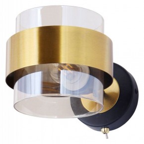 Бра Arte Lamp Carlo A8205AP-1BK в Тобольске - tobolsk.mebel24.online | фото