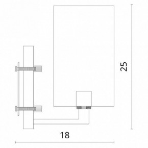 Бра Divinare Porta 5933/01 AP-1 в Тобольске - tobolsk.mebel24.online | фото 3