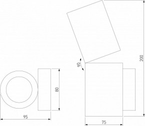 Бра Elektrostandard Deep a062926 в Тобольске - tobolsk.mebel24.online | фото 6