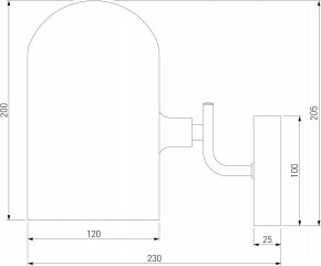 Бра Eurosvet Bambola 60157/1 латунь в Тобольске - tobolsk.mebel24.online | фото 4