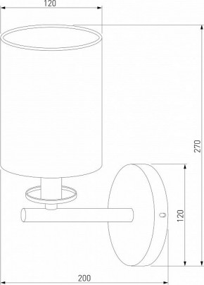 Бра Eurosvet Caprera 60146/1 латунь в Тобольске - tobolsk.mebel24.online | фото 3